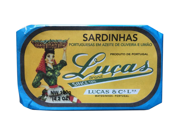Lucas Sardines with Lemon