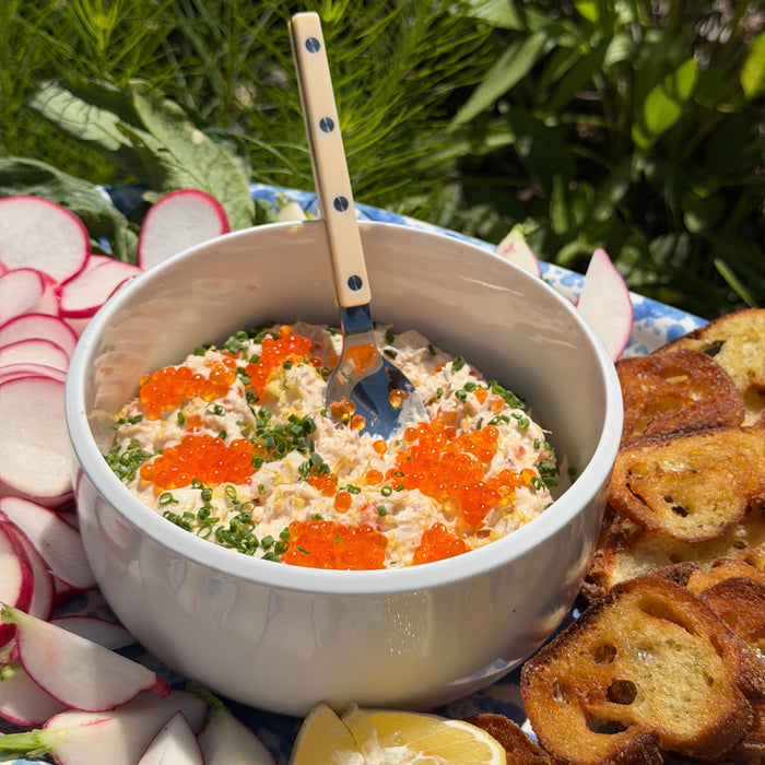 Smoked Trout Dip with Smoked Trout Roe