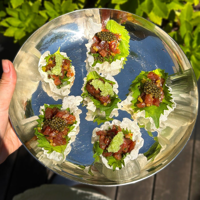 Bluefin Tuna Shiso Bites