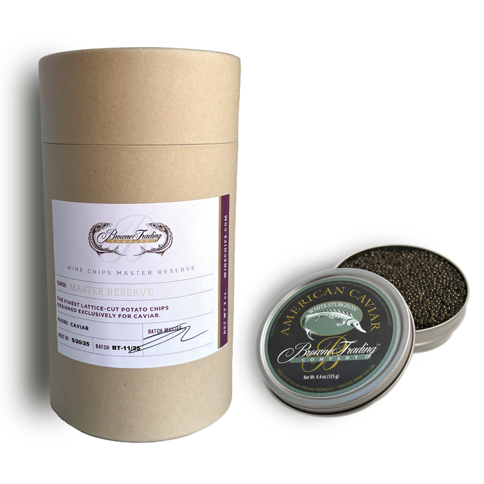 Master Reserve Wine Chips & Caviar Bundle