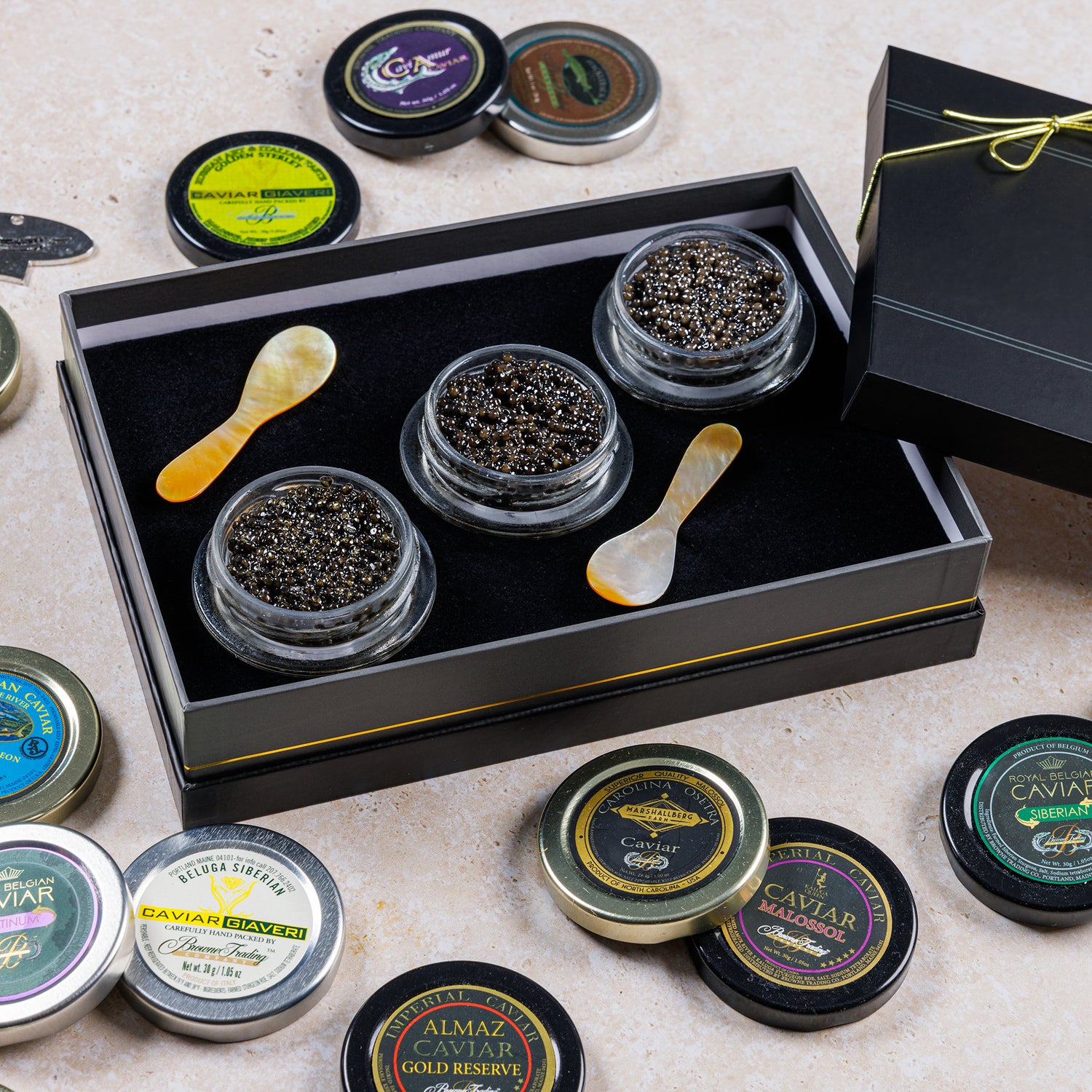 Build Your Own Caviar Trio - Browne Trading Company