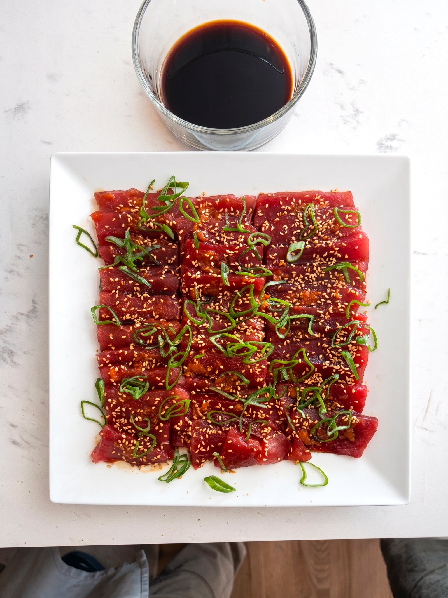 Bluefin Crudo with Yuzu Kosho