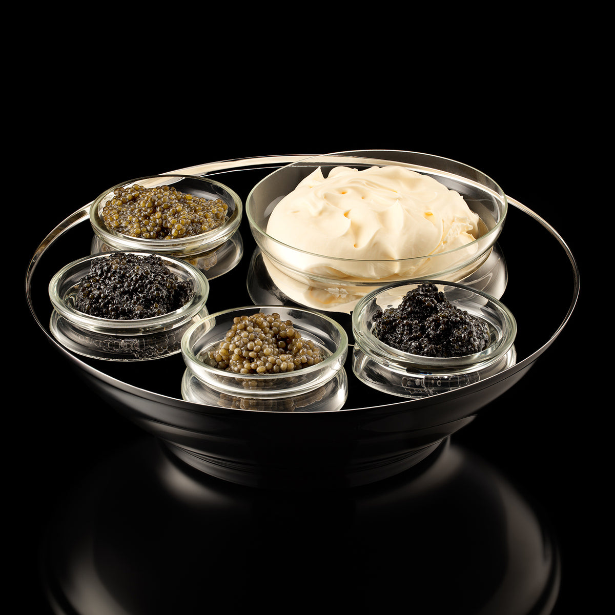 Caviar Iced Service Set