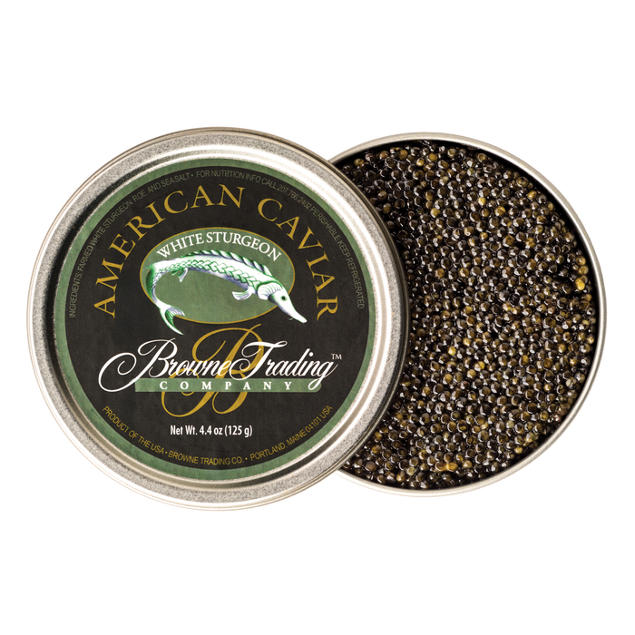 Classic White Sturgeon Caviar - Browne Trading Company