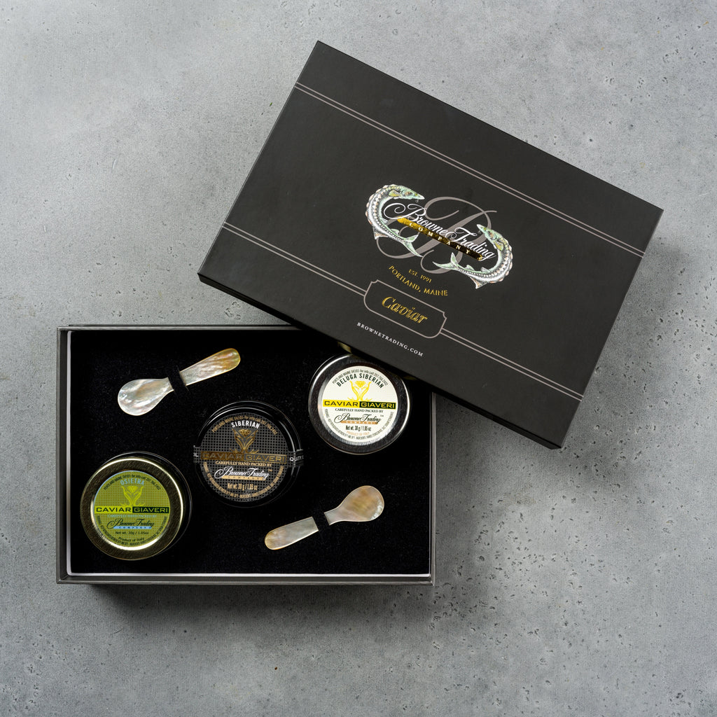 Italian Caviar Selection Gift Set | Browne Trading Company
