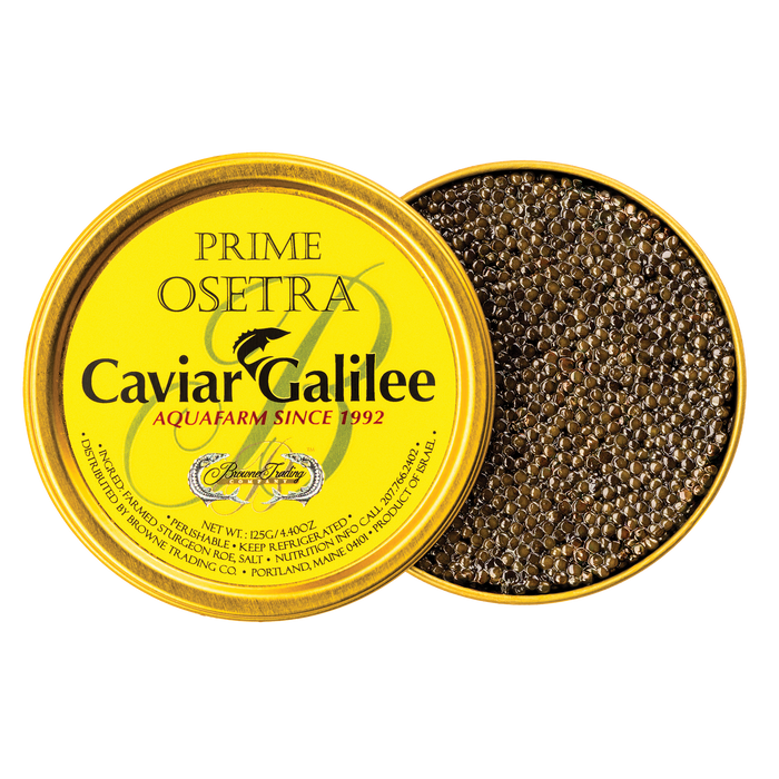 Galilee Prime Osetra Caviar - Browne Trading Company