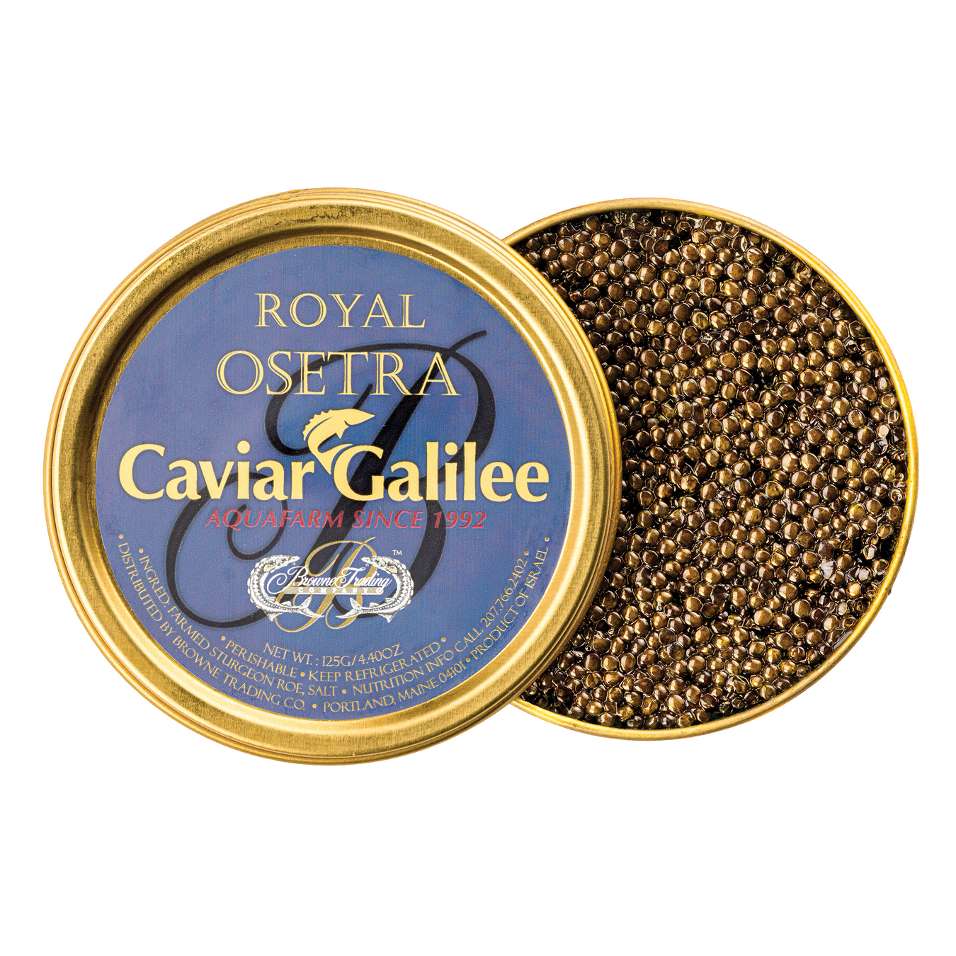 Galilee Royal Osetra Caviar - Browne Trading Company