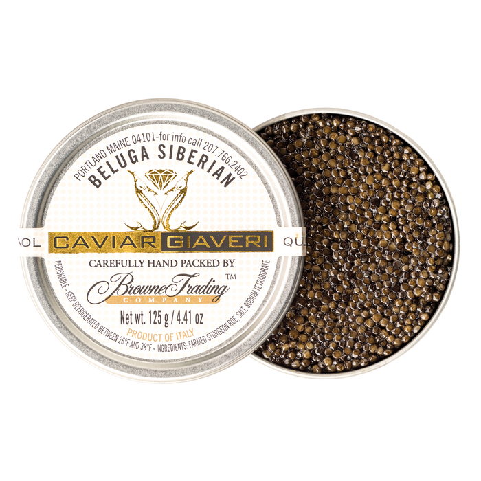 Giaveri Beluga Hybrid Caviar - Browne Trading Company