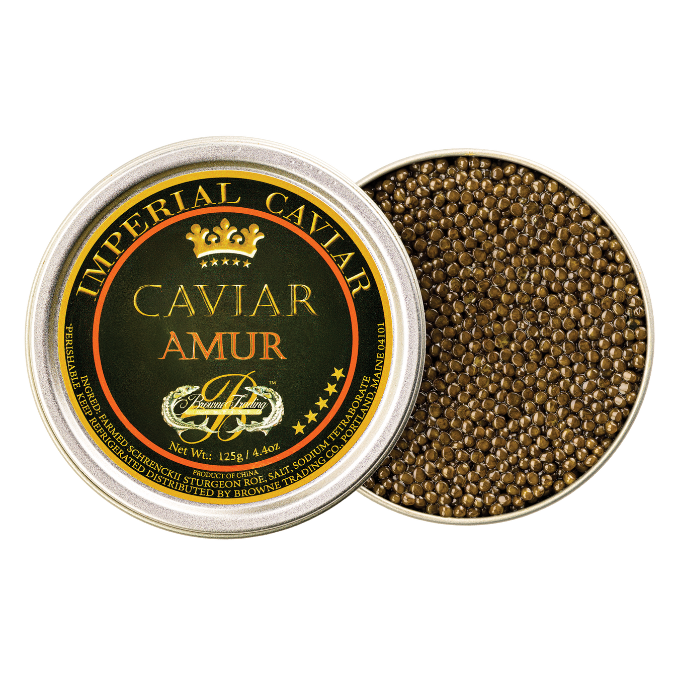 Imperial Schrenckii Amur Caviar - Browne Trading Company