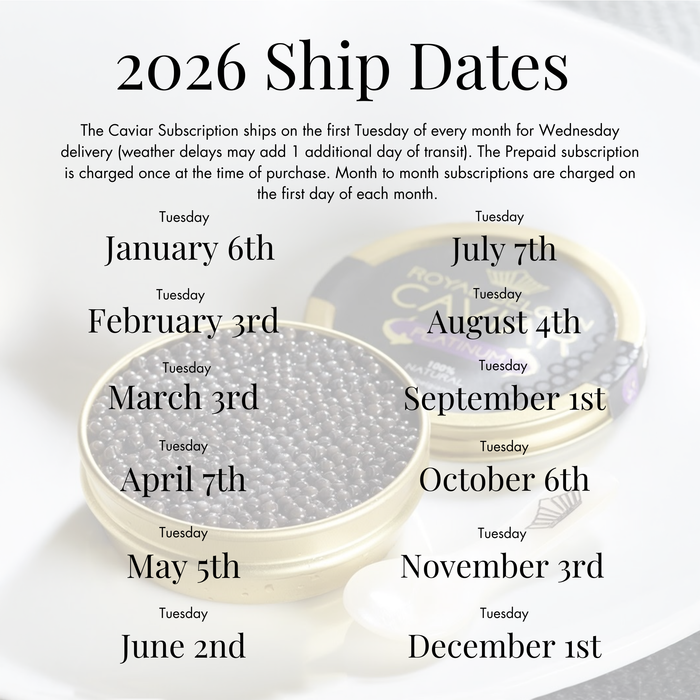 Caviar Club Subscription - Month to Month