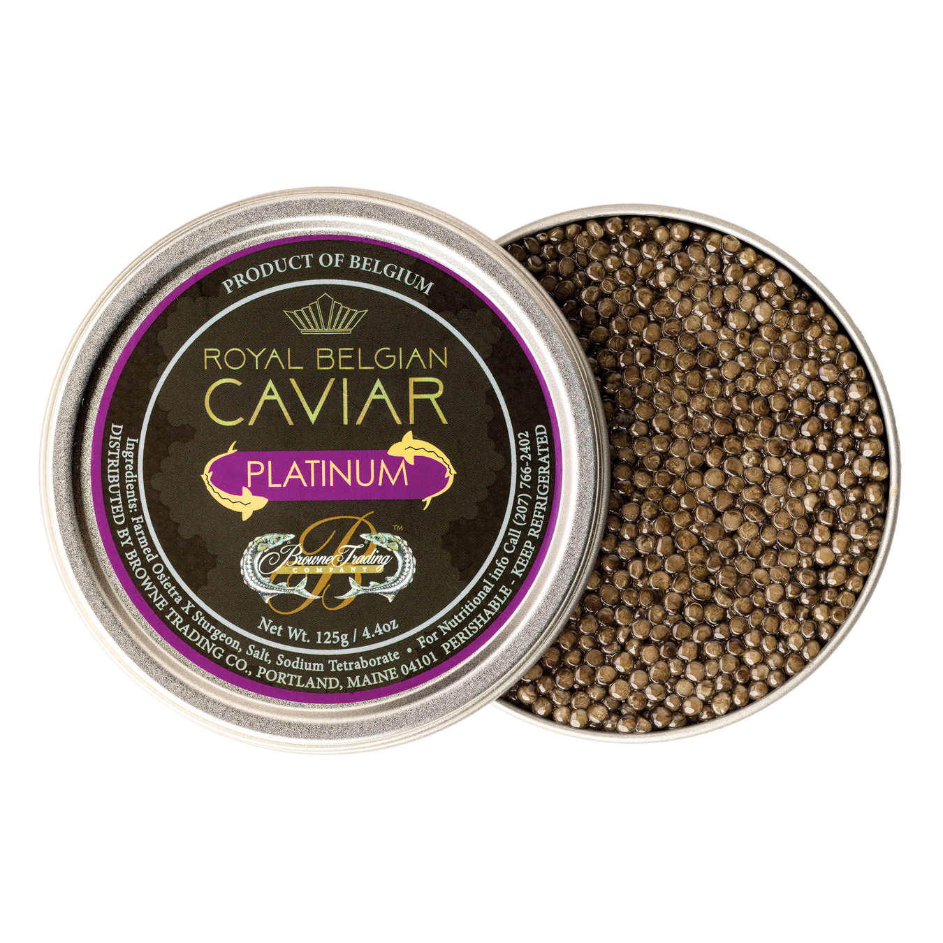 Royal Belgian Platinum Caviar - Browne Trading Company