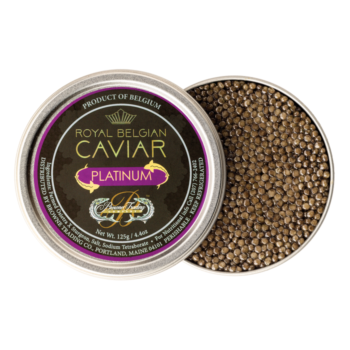 Royal Belgian Platinum Caviar - Browne Trading Company