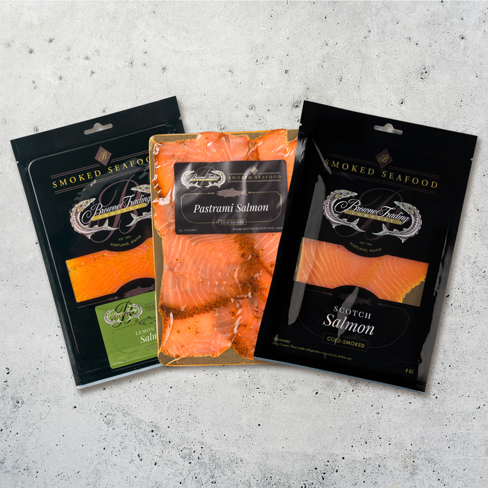 Smoked Salmon Trio Bundle - Browne Trading Company