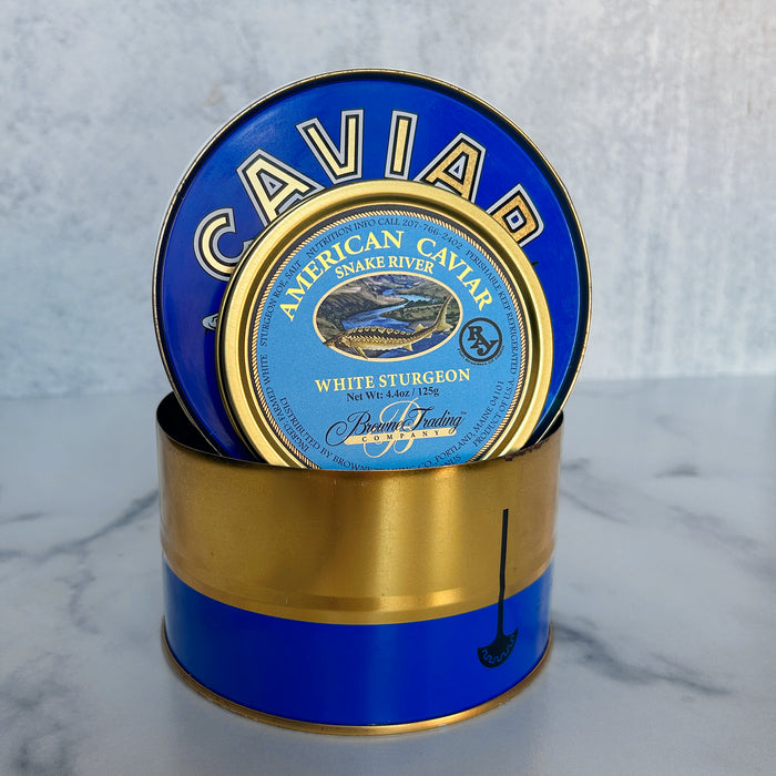 Augarten Caviar Service Blue Fish