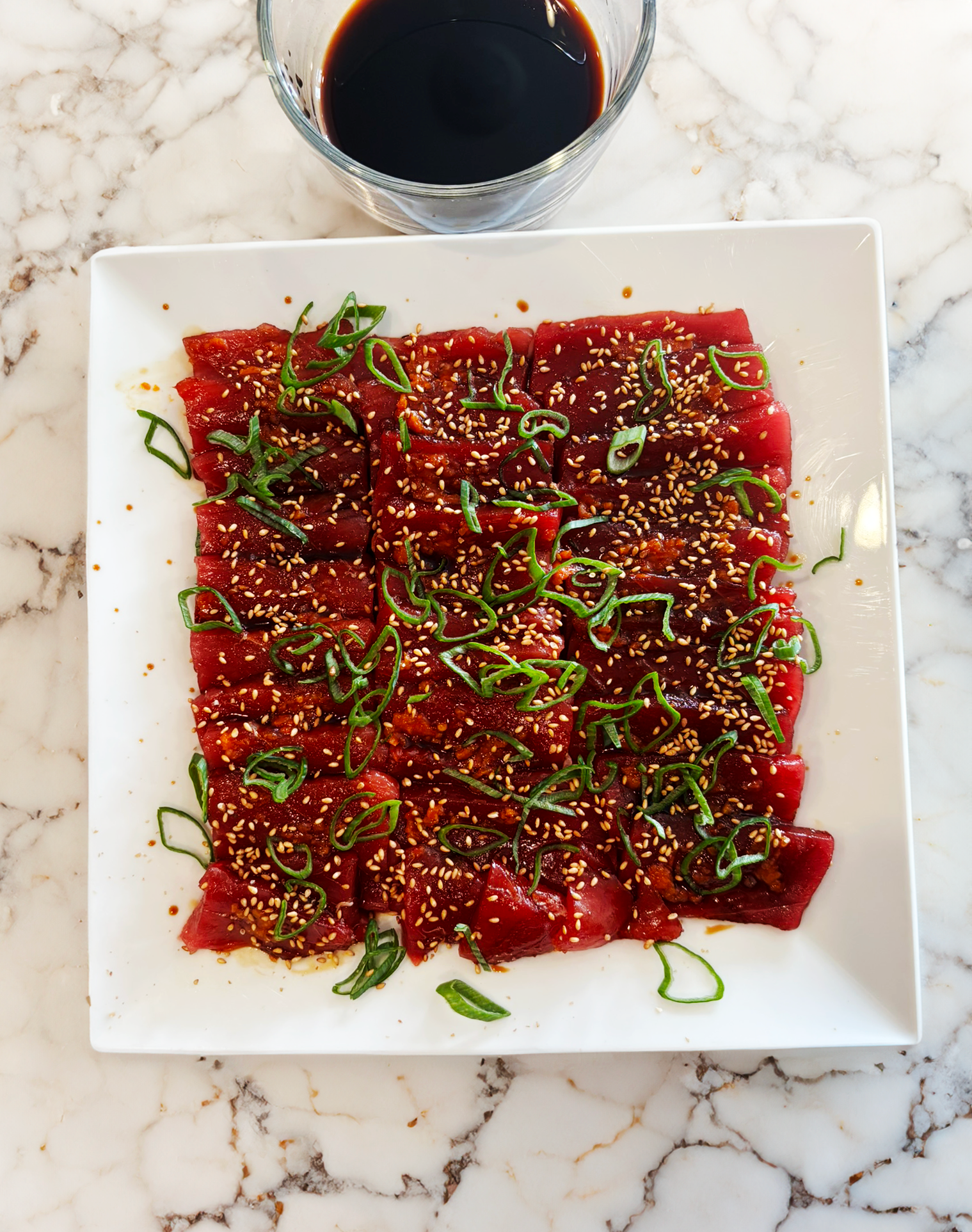 Bluefin Crudo with Yuzu Kosho