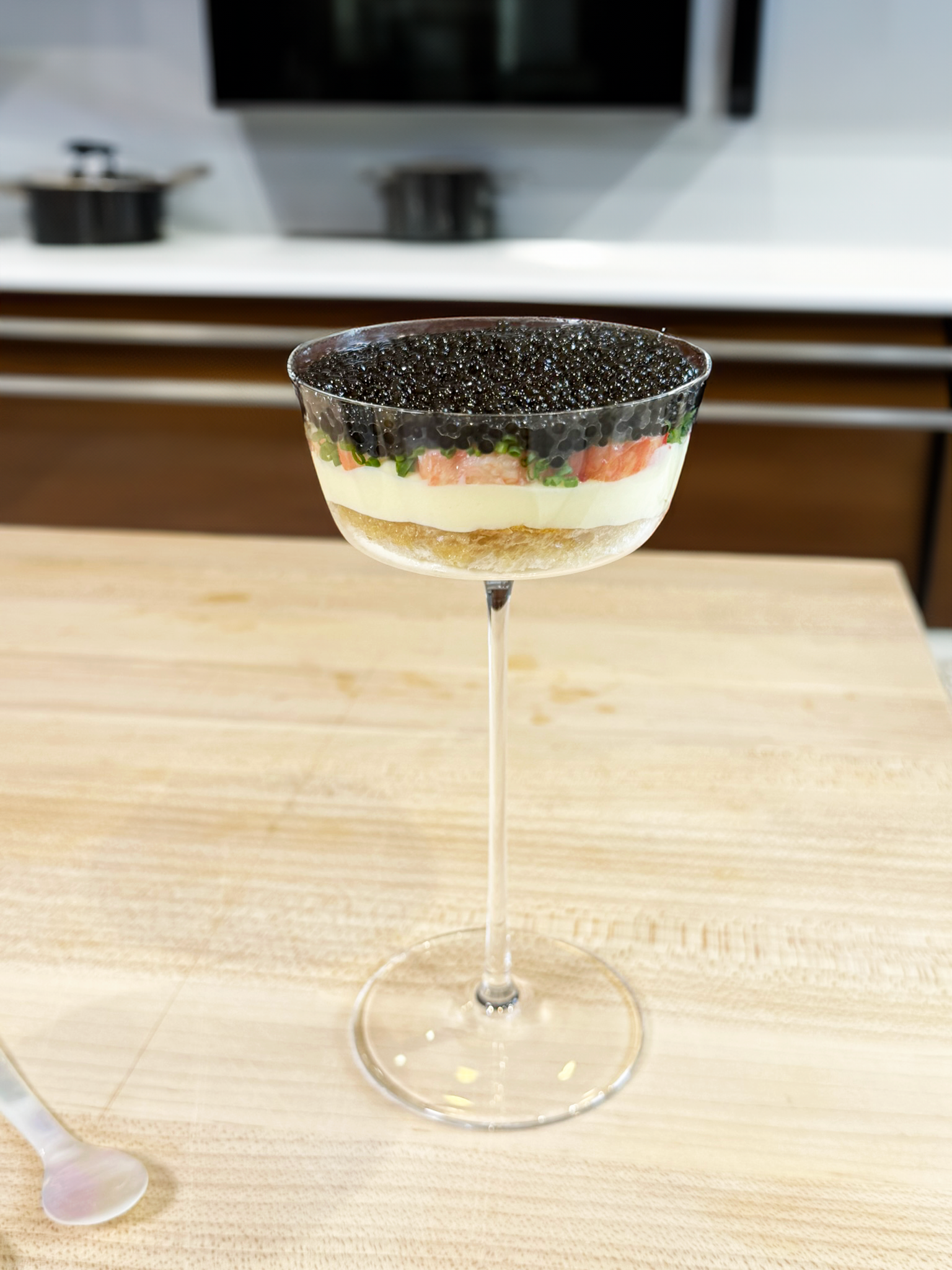 Caviar Dot Cake