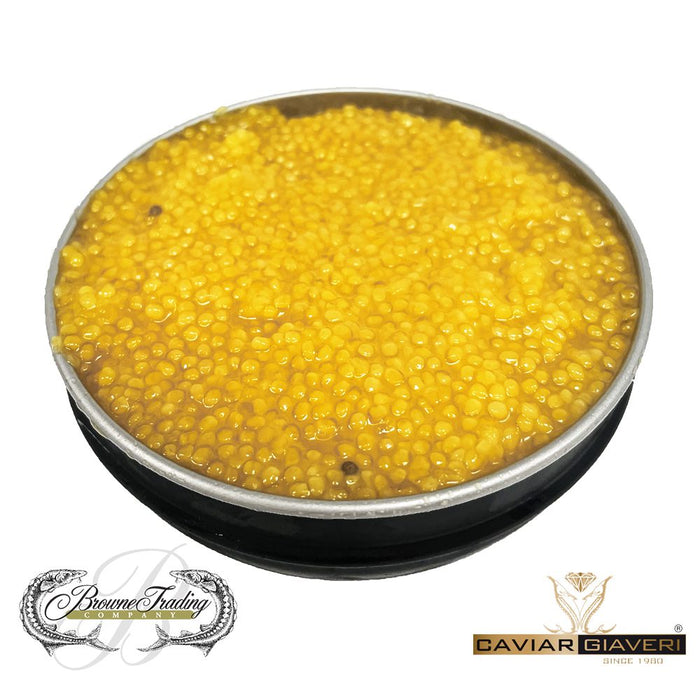 Giaveri Sterlet Caviar with logos