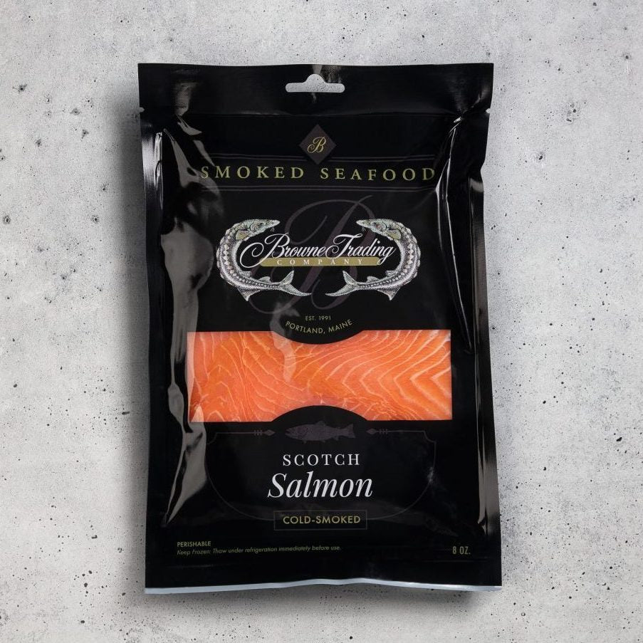 Scotch Smoked Salmon - 8 ounce | Browne Trading Company