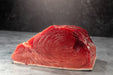 Fresh cut bluefin tuna loin